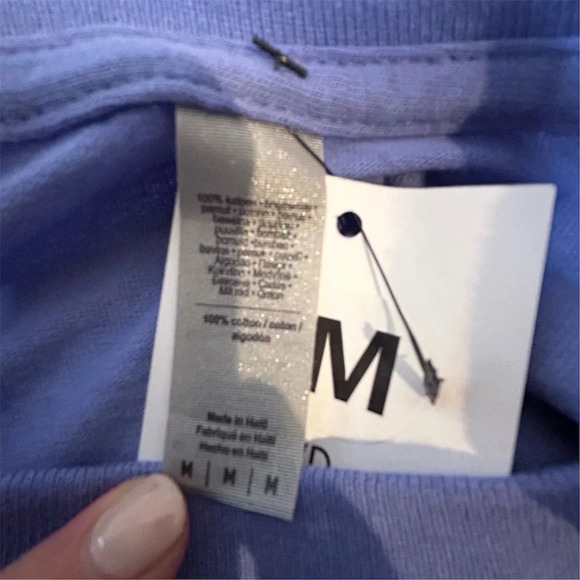 INXOUT Men's Medium Blue Graphic T-Shirt "Let the Crowd Follow You" - Picture 4 of 8